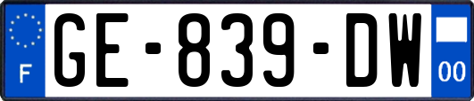 GE-839-DW