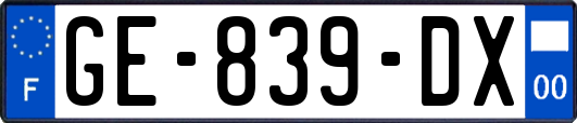 GE-839-DX