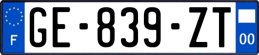 GE-839-ZT