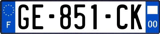 GE-851-CK
