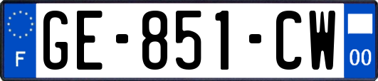GE-851-CW