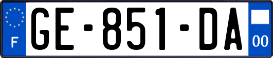 GE-851-DA