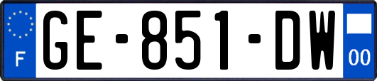 GE-851-DW