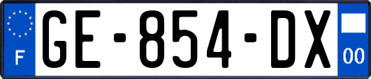 GE-854-DX