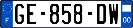 GE-858-DW