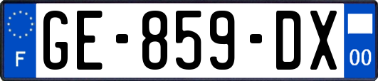 GE-859-DX