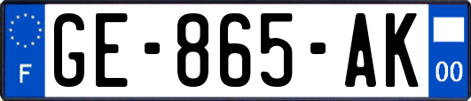GE-865-AK