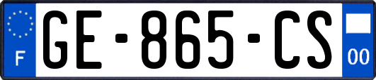 GE-865-CS