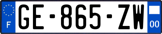 GE-865-ZW