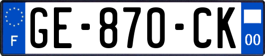 GE-870-CK