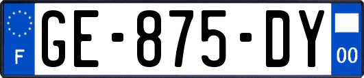 GE-875-DY