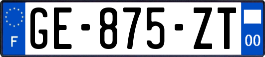 GE-875-ZT