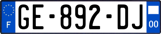 GE-892-DJ