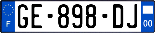 GE-898-DJ