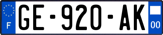 GE-920-AK