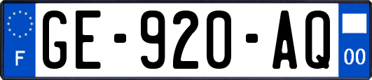 GE-920-AQ