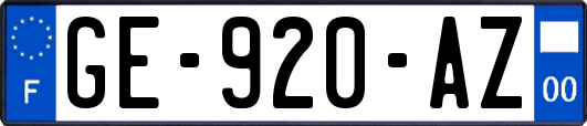 GE-920-AZ