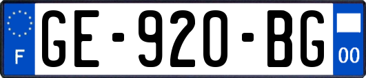 GE-920-BG