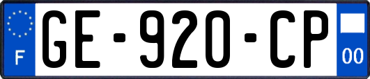 GE-920-CP