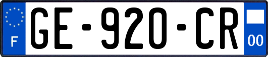 GE-920-CR