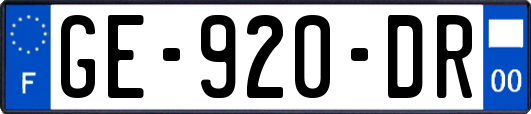 GE-920-DR