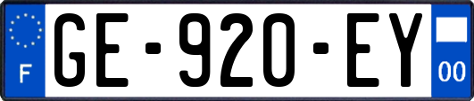 GE-920-EY
