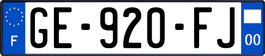 GE-920-FJ
