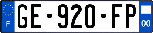 GE-920-FP