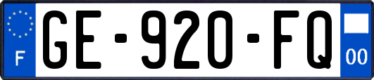 GE-920-FQ