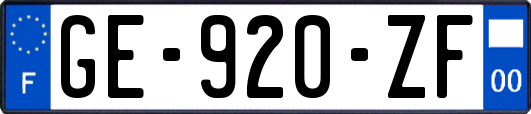 GE-920-ZF