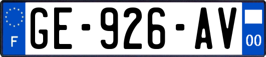 GE-926-AV