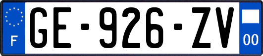 GE-926-ZV