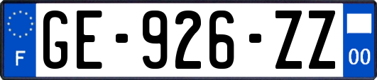 GE-926-ZZ