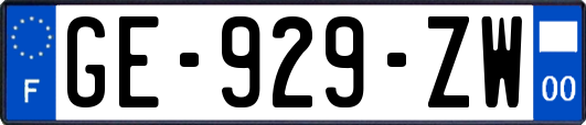GE-929-ZW