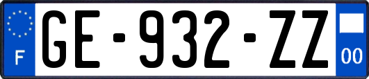 GE-932-ZZ