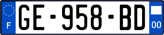 GE-958-BD