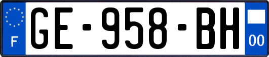 GE-958-BH
