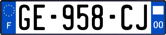 GE-958-CJ