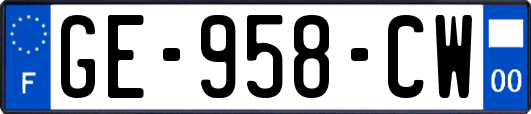 GE-958-CW