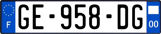 GE-958-DG