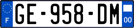 GE-958-DM
