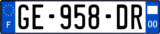 GE-958-DR