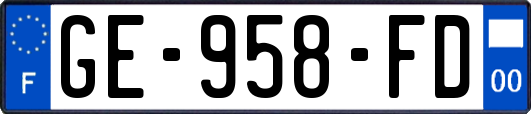 GE-958-FD