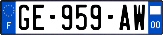 GE-959-AW