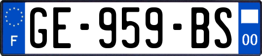 GE-959-BS