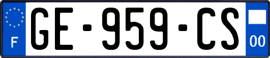 GE-959-CS