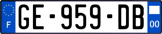 GE-959-DB