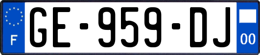 GE-959-DJ
