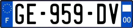 GE-959-DV