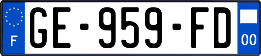 GE-959-FD